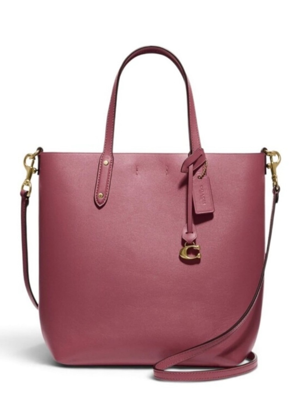 Coach Mauve Bucket Shoulder Bag